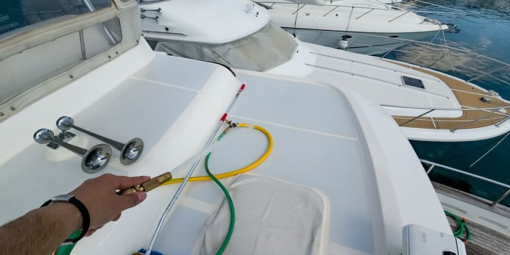 pulizia barche Portofino